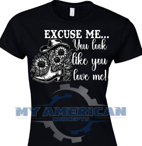 Excuse me... women's softstyle t-shirt!