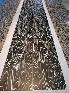 Topographical Map Windshield Banner!