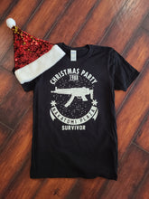 Load image into Gallery viewer, Nakatomi Plaza Survivor- Christmas unisex T-shirt!