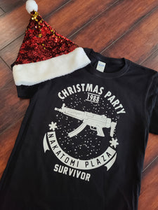 Nakatomi Plaza Survivor- Christmas unisex T-shirt!