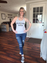 Load image into Gallery viewer, Weapon&#39;s Rack Women&#39;s Tank!