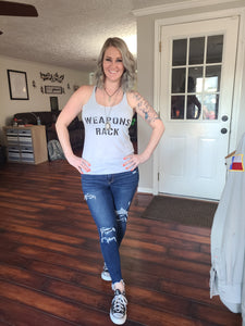 Weapon's Rack Women's Tank!