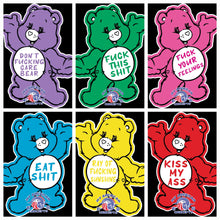 Load image into Gallery viewer, Swear Bear decal set!