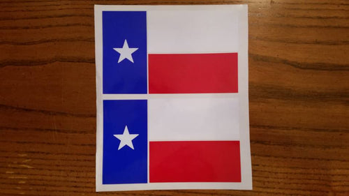 Texas Flag Decal Sets!