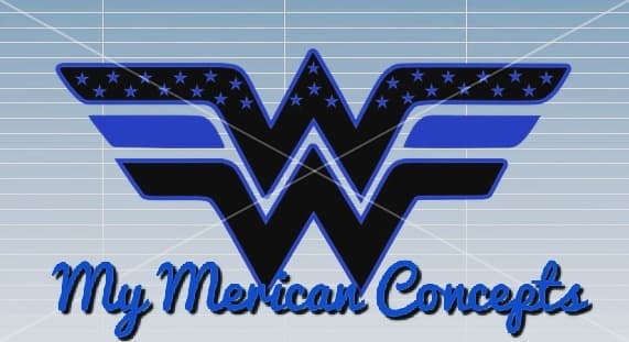 Wonder Woman Decal- Police Edition!