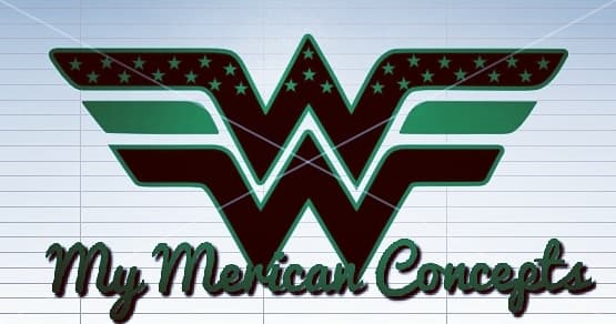 Wonder Woman Decal- Military Edition!