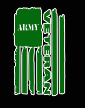 Load image into Gallery viewer, &quot;Army Veteran&quot; Flag Decal!