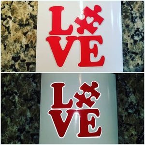 Love Autism Decal!