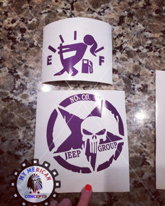 No Co. Jeep Group Decal!