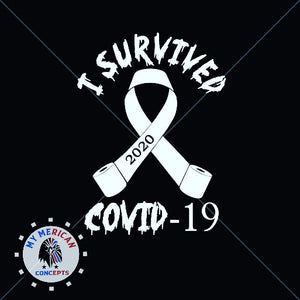 I Survived Covid-19 Decal-TP Edition
