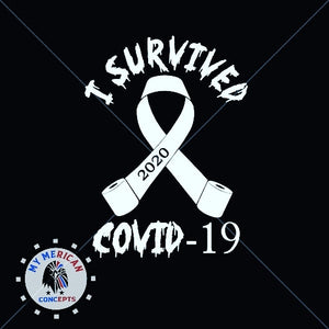 I Survived Covid-19 Decal-TP Edition