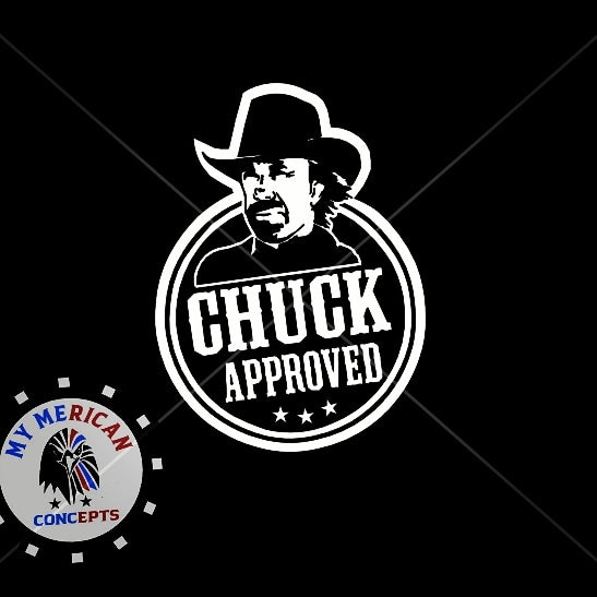 Chuck Norris Approved- Decal!