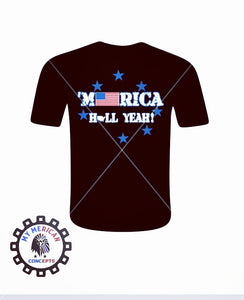 "Merica Hell Yeah" Unisex Shirt/Tank