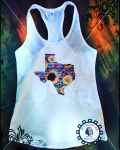 Floral Texas Tank!!