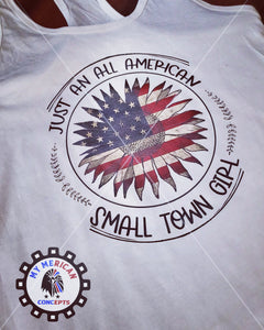 "All American Small Town Girl" Tank!