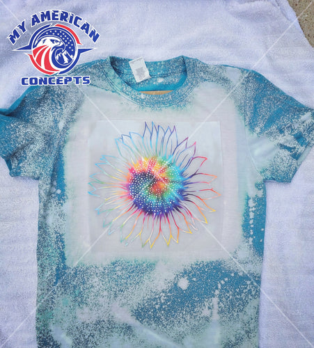 Tie Dye Sunflower Shirt!!!