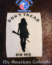 Load image into Gallery viewer, Don&#39;t Tread On Me decal- Cowgirl Edition!!!