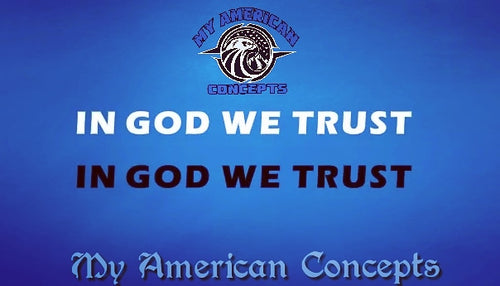 In God We Trust- Reguarl Text Decal!