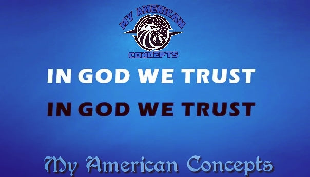 In God We Trust- Reguarl Text Decal!