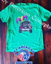 Load image into Gallery viewer, Mardi Gras Jeep Edition shirt!