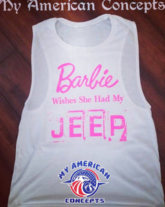 Barbie Wishes She Had My Jeep Tank!