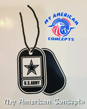 Load image into Gallery viewer, Army Dog Tag Decal!