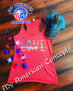 Love USA Women's Tank!