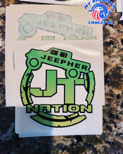 JeepHer JT Nation- Group Decals!