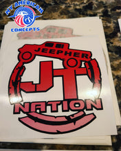 Load image into Gallery viewer, JeepHer JT Nation- Group Decals!