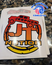 Load image into Gallery viewer, JeepHer JT Nation- Group Decals!