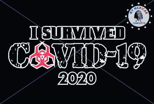 I Survived Covid-19 2020 Decal!