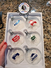 Load image into Gallery viewer, Jeep Edition Ornaments- 8- Pack!