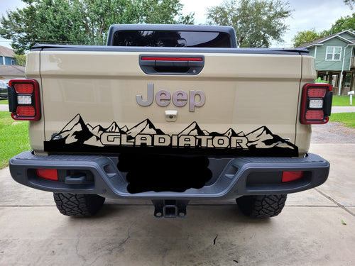 JT Tailgate Decal- Mountain Edition!!!