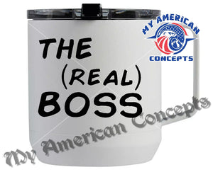 The Boss/The Real Boss coffee mug set!