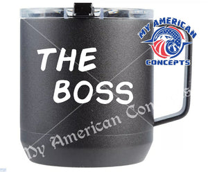 The Boss/The Real Boss coffee mug set!