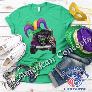 Mardi Gras Jeep Edition shirt!