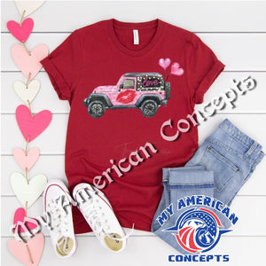 Valentines Day Jeep Edition Shirt!