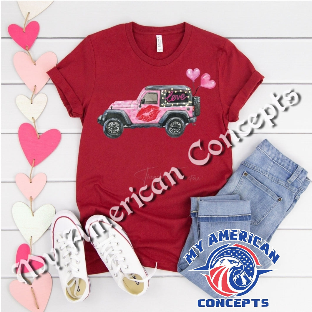 Valentines Day Jeep Edition Shirt!