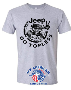 Jeep Go Topless Unisex T-Shirt!