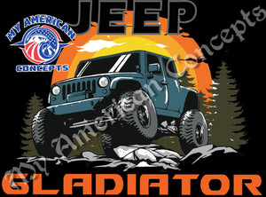 Jeep Gladiator- Jeep Unisex T-Shirt!