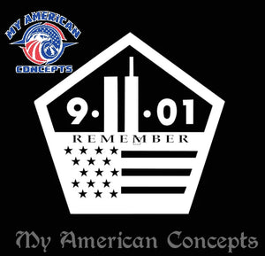 911 Memorial Decal