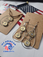 Load image into Gallery viewer, Ammo earring and necklace set