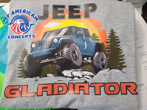 Jeep Gladiator- Jeep Unisex T-Shirt!