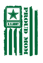 Load image into Gallery viewer, &quot;USAF Proud Mom&quot; Military Decal!