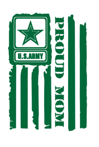 "USAF Proud Mom" Military Decal!
