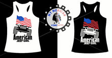 Load image into Gallery viewer, American Jeep Girl Tank!