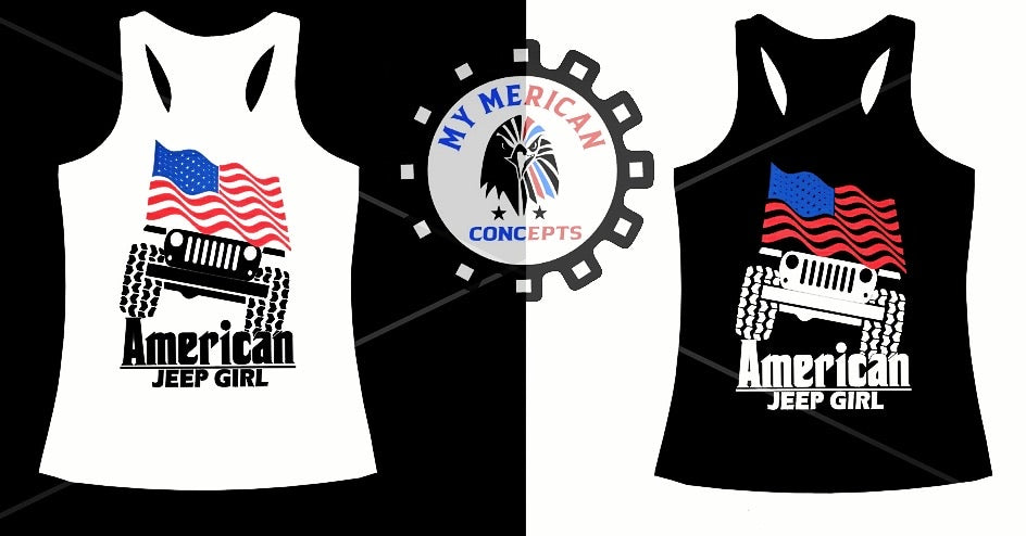 American Jeep Girl Tank!