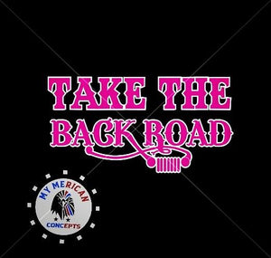"Take The Back Road" -Jeep Girl Tank!