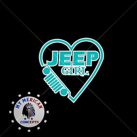 Heart Jeep Girl Shirt!
