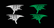 Load image into Gallery viewer, JL/JT Vent Spider Web Decal Set!